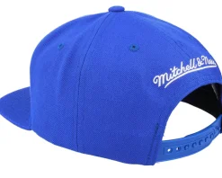 Detroit Pistons Team Ground 2.0 Blue Snapback - Mitchell & Ness