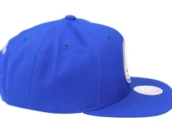 Detroit Pistons Team Ground 2.0 Blue Snapback - Mitchell & Ness