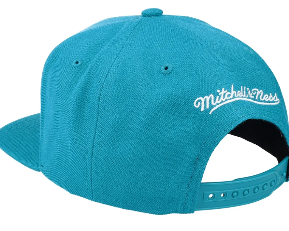 Detroit Pistons Team Ground 2.0 Teal Snapback - Mitchell & Ness