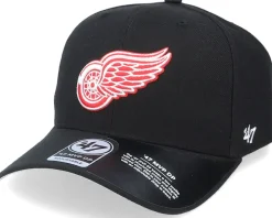 Detroit Red Wings Cold Zone Mvp DP Black/Red Adjustable - 47 Brand