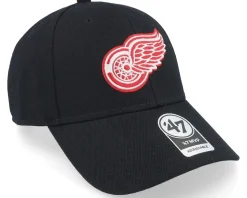 Detroit Red Wings Mvp Black Adjustable - 47 Brand