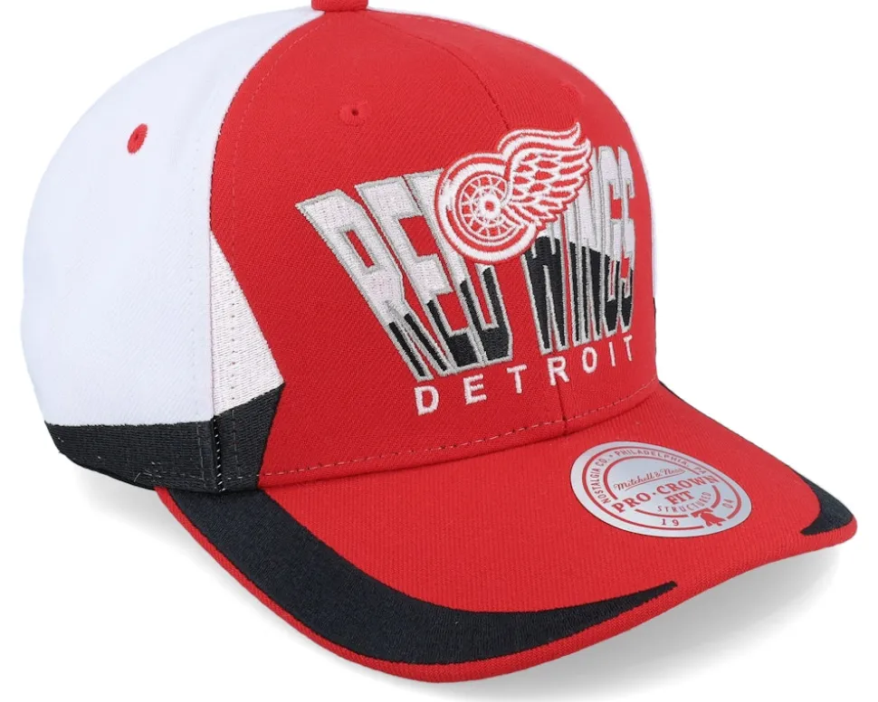 Detroit Red Wings Retrodome Pro Vintage Red - Mitchell & Ness