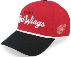 Detroit Red Wings Roscoe Red/Black Adjustable - American Needle