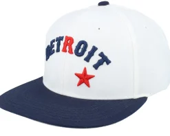 Detroit Stars Archive 400 Ivory/Navy Snapback - American Needle
