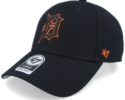 Detroit Tigers Mvp Black Adjustable - 47 Brand