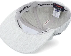 Devil & Angel Ak47 Side Heather Grey Flat Brim Snapback - Iconic