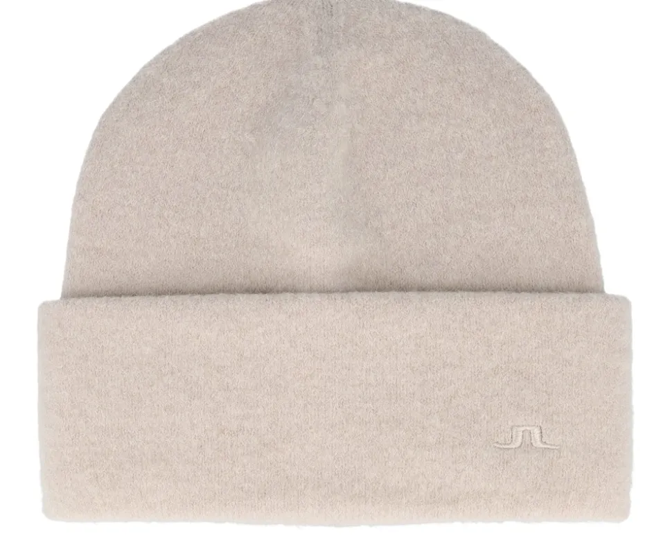 Diamond Alpaca Mix Hat Moonbeam Cuff - J.Lindeberg