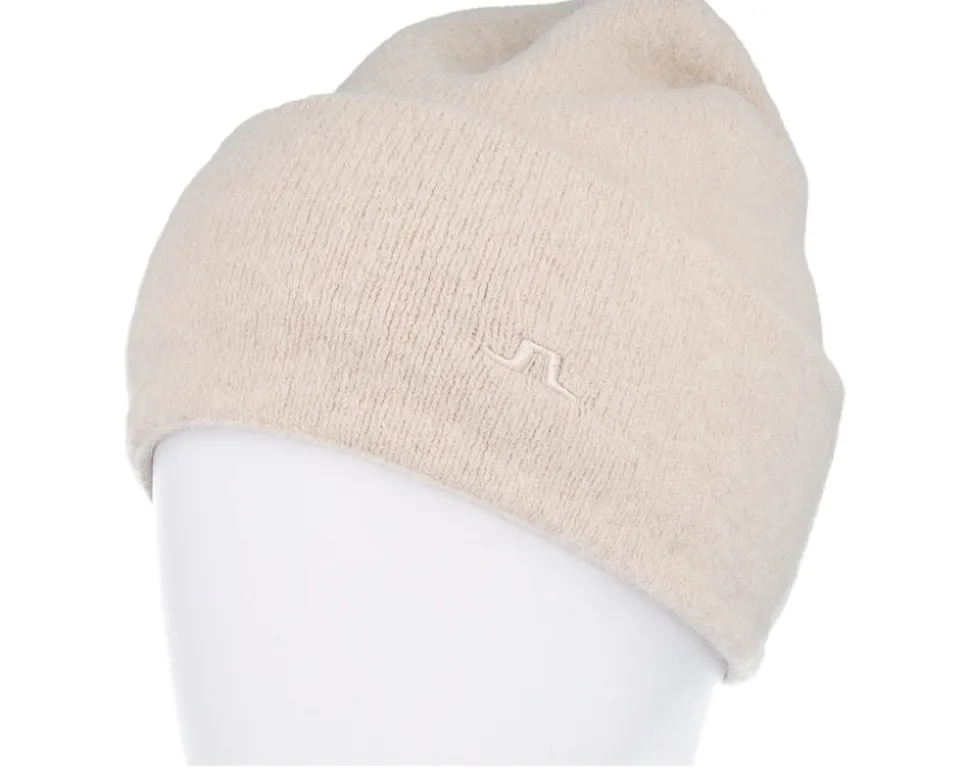 Diamond Alpaca Mix Hat Moonbeam Cuff - J.Lindeberg
