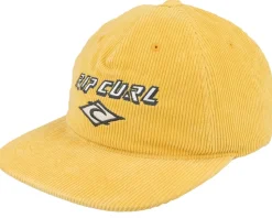 Diamond Cap Mustard Gold Strapback - Rip Curl
