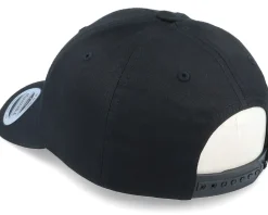 Diamond Gem Black Curved Adjustable - Iconic