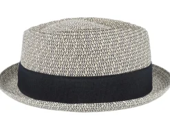 Diamond Paperhut Beige/Black Straw Hat - Göttmann