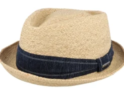 Diamond Raffia Beige Straw Hat - Stetson
