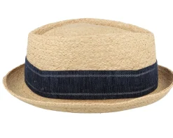 Diamond Raffia Beige Straw Hat - Stetson