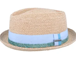 Diamond Raffia Natural Straw Hat - Stetson