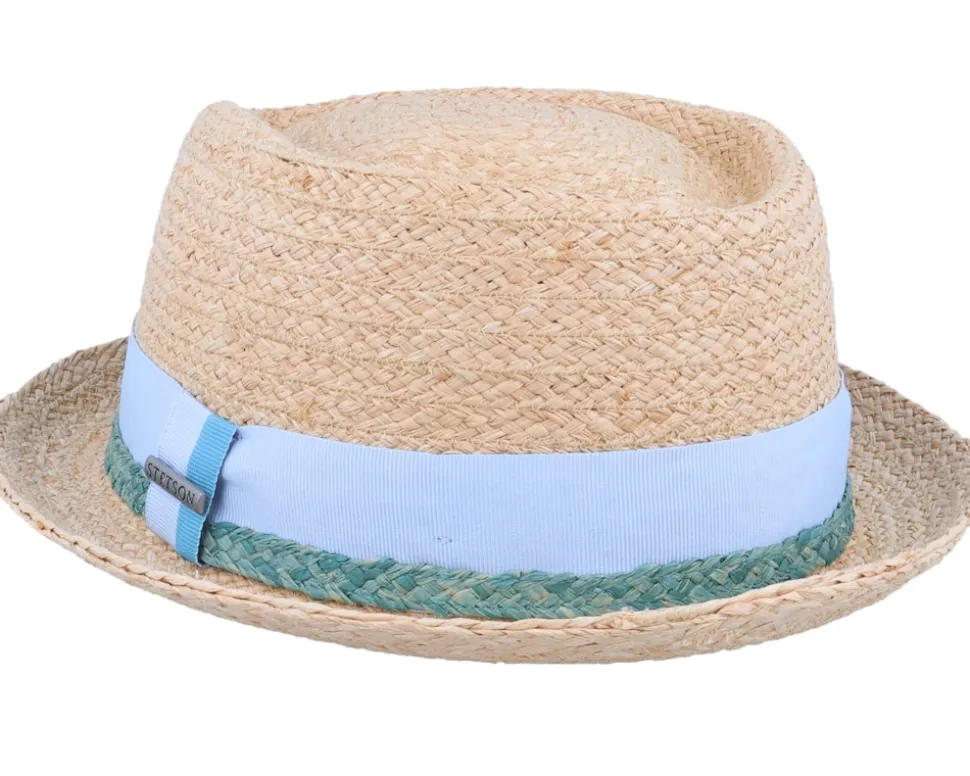 Diamond Raffia Natural Straw Hat - Stetson