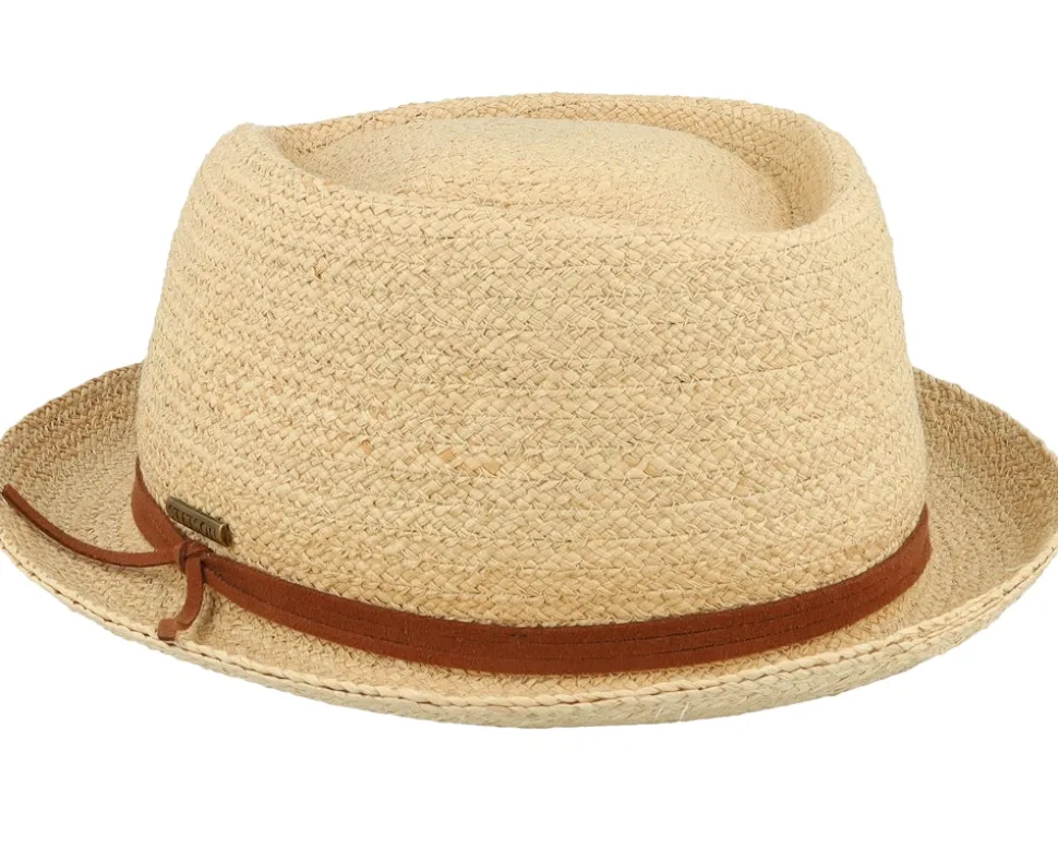 Diamond Raffia Natural Straw Hat - Stetson