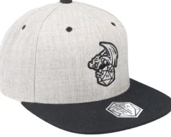 Dice And Dragons Heather Grey/Black Snapback - Critiql Hit