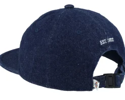 Dighton Cap Rinsed Blue Canvas Strapback - Dickies