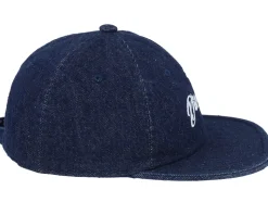 Dighton Cap Rinsed Blue Canvas Strapback - Dickies