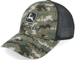 Digital Camo Black/Camouflage Trucker - John Deere