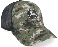 Digital Camo Black/Camouflage Trucker - John Deere