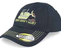 Dirt Don't Hurt Black Adjustable - John Deere