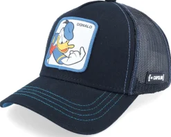 Disney Donald Duck Black Trucker - Capslab