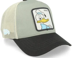 Disney Donald Duck Green/Black/White Trucker - Capslab