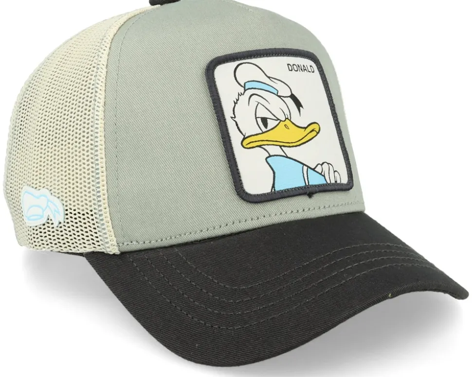 Disney Donald Duck Green/Black/White Trucker - Capslab