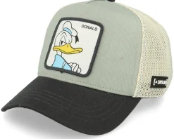 Disney Donald Duck Green/Black/White Trucker - Capslab