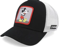 Disney Mickey Mouse Black/White Trucker - Capslab