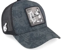 Disney Mickey Mouse Black/Grey Trucker - Capslab