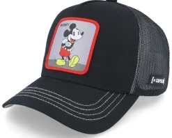 Disney Mickey Mouse Black Trucker - Capslab