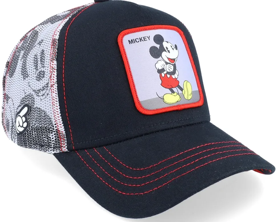 Disney Mickey Mouse Black Trucker - Capslab