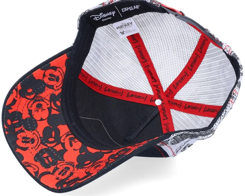 Disney Mickey Mouse Black Trucker - Capslab