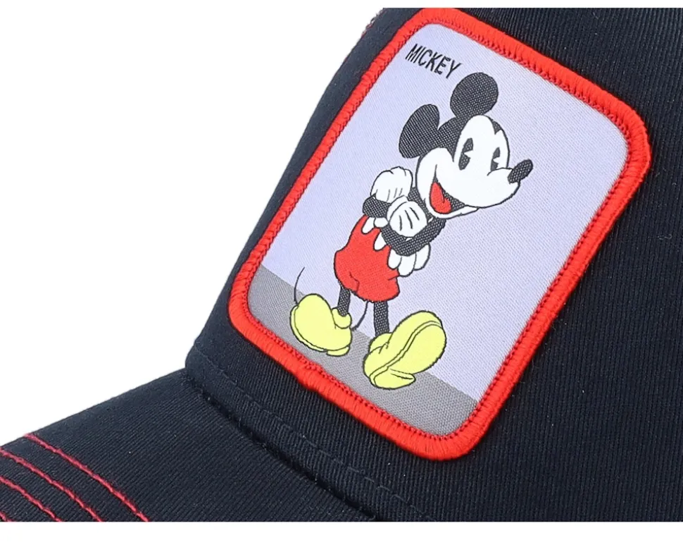 Disney Mickey Mouse Black Trucker - Capslab