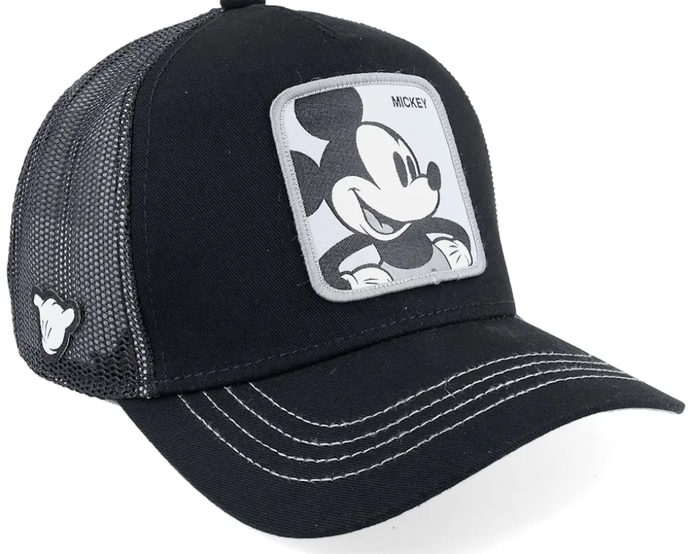 Disney Mickey Mouse Black Trucker - Capslab