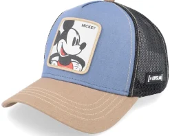 Disney Mickey Mouse Blue/Black/Brown Trucker - Capslab