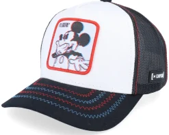 Disney Mickey White/Black Trucker - Capslab