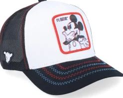 Disney Mickey White/Black Trucker - Capslab