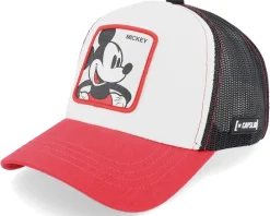 Disney Mickey White/Red/Black Trucker - Capslab