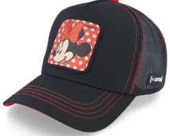 Disney Minnie Mouse Black Trucker - Capslab
