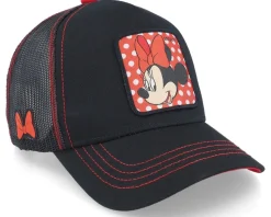 Disney Minnie Mouse Black Trucker - Capslab