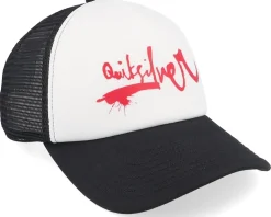 Dna Impaired White/Black Trucker - Quiksilver