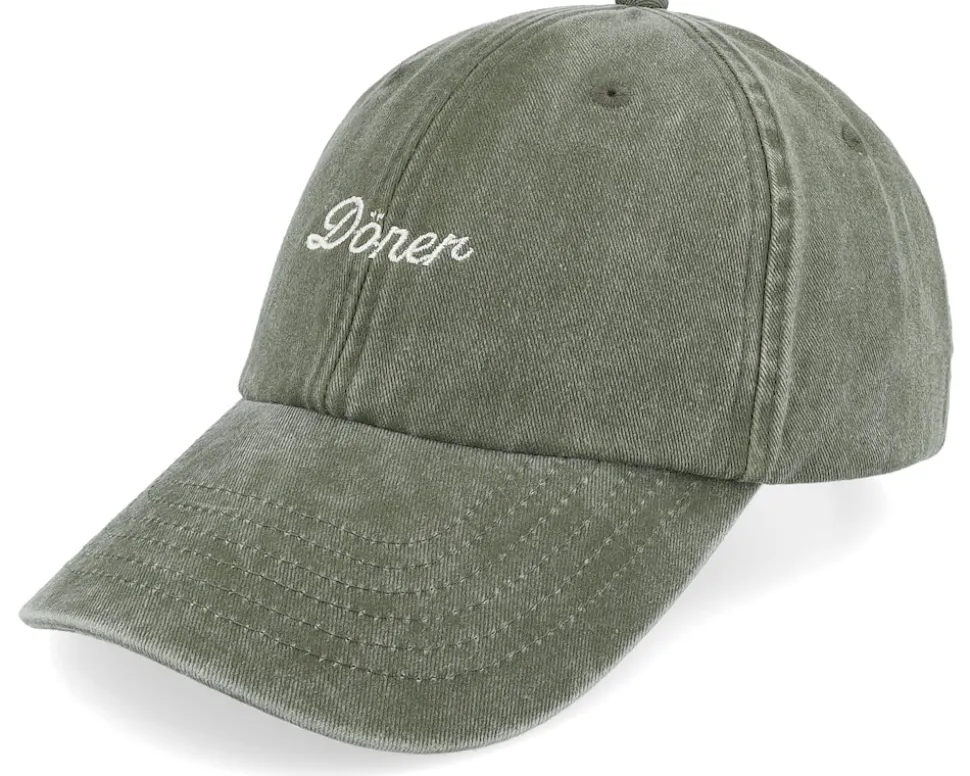 Döner Vintage Washed Olive Dad Cap - Iconic