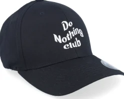 Do Nothing Club Black Flexfit - Iconic