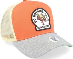 Do Nothing Club New Orange/Heather Grey Trucker - Djinns