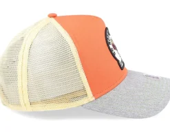 Do Nothing Club New Orange/Heather Grey Trucker - Djinns