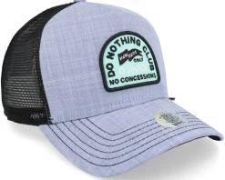Do Nothing Club Ox-Diamond Blue/Black Trucker - Djinns