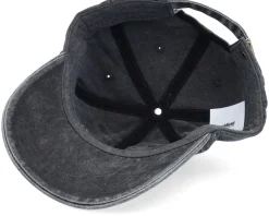 Do Nothing Club Washed Black Dad Cap - Iconic